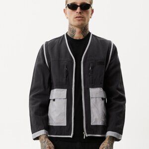 Unisex Convertible Jacket Charcoal